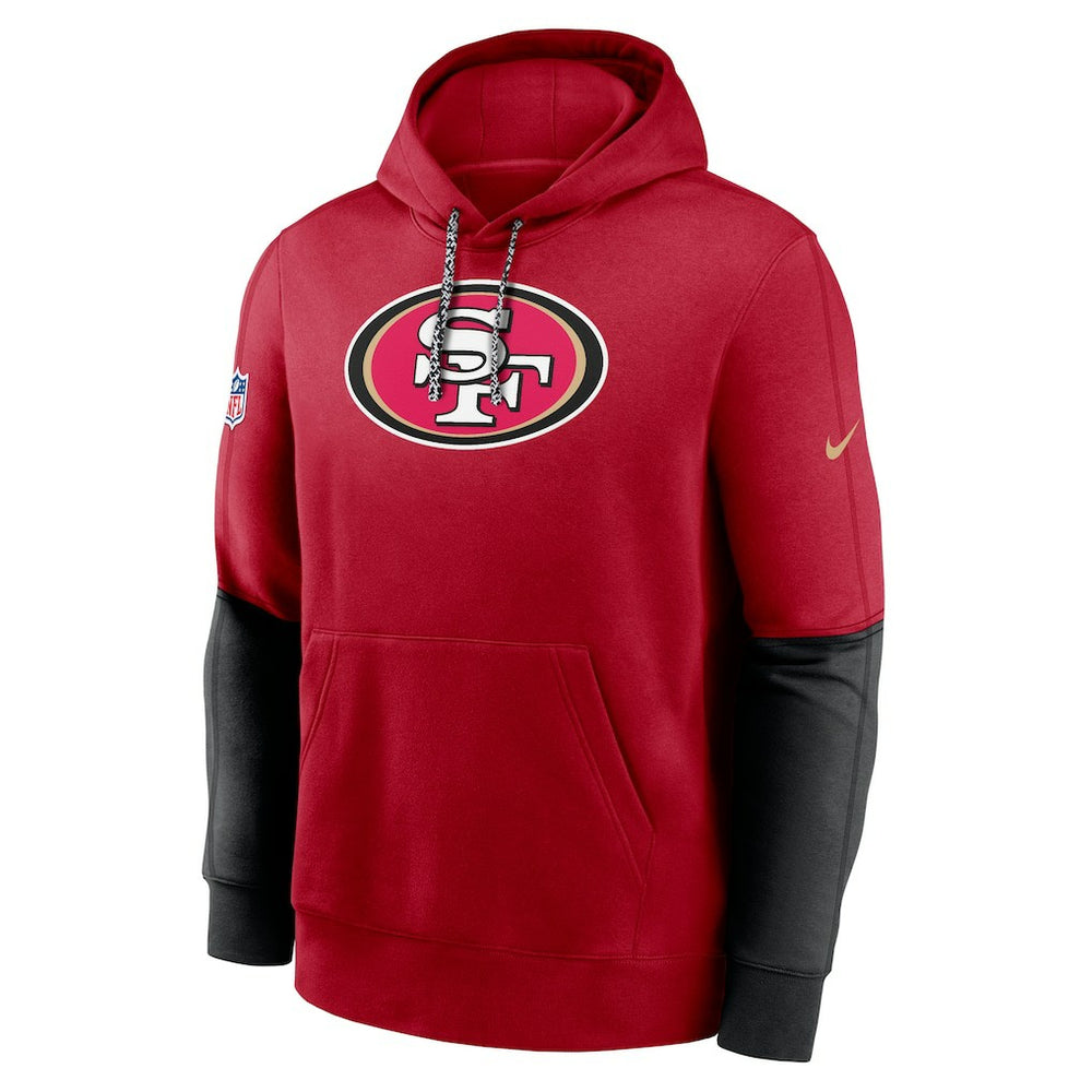NFL San Francisco 49ers 2024 Sideline Club Pullover Hoodie