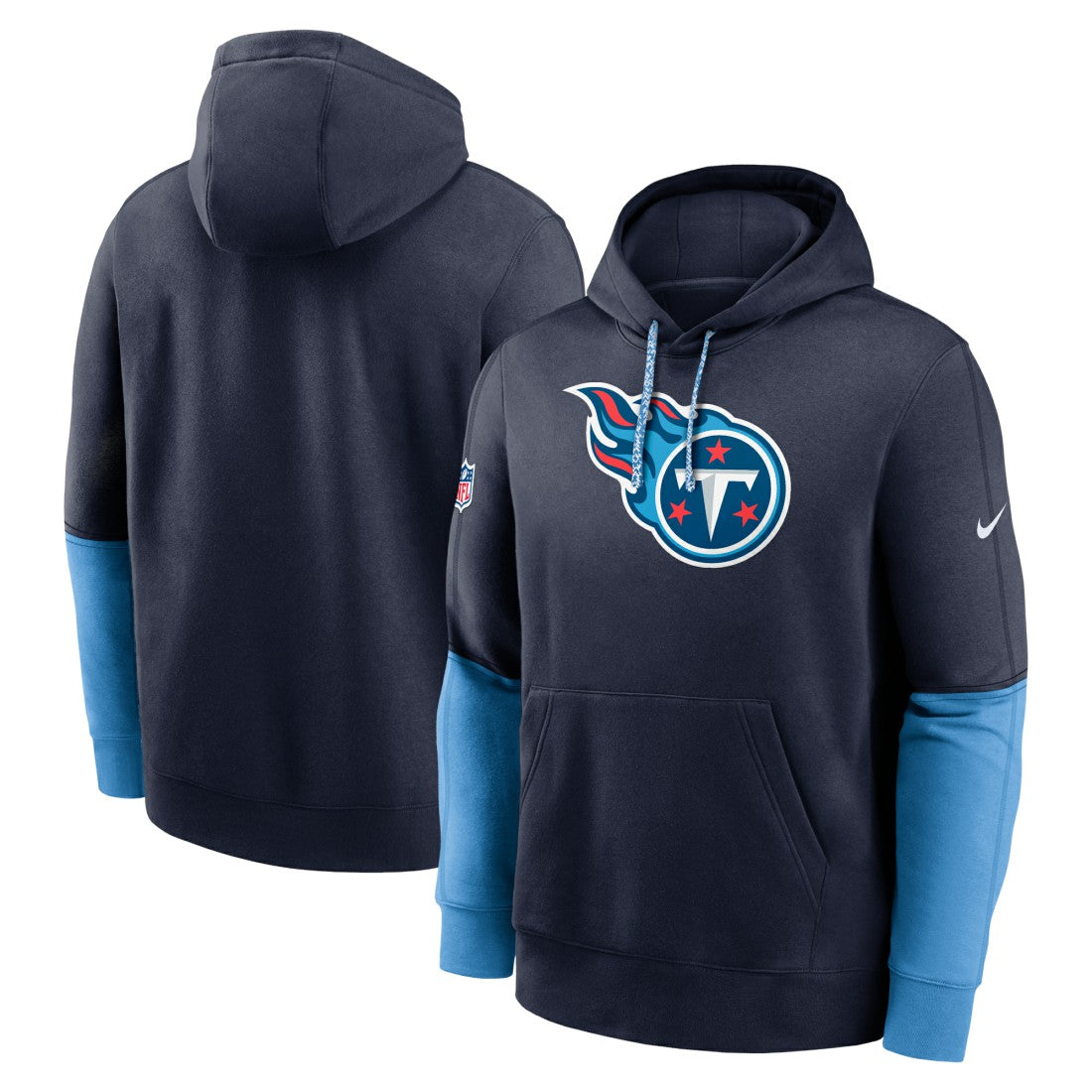 NFL Tennessee Titans 2024 Sideline Club Pullover Hoodie