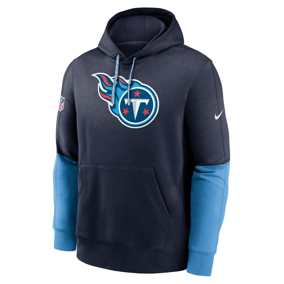 NFL Tennessee Titans 2024 Sideline Club Pullover Hoodie