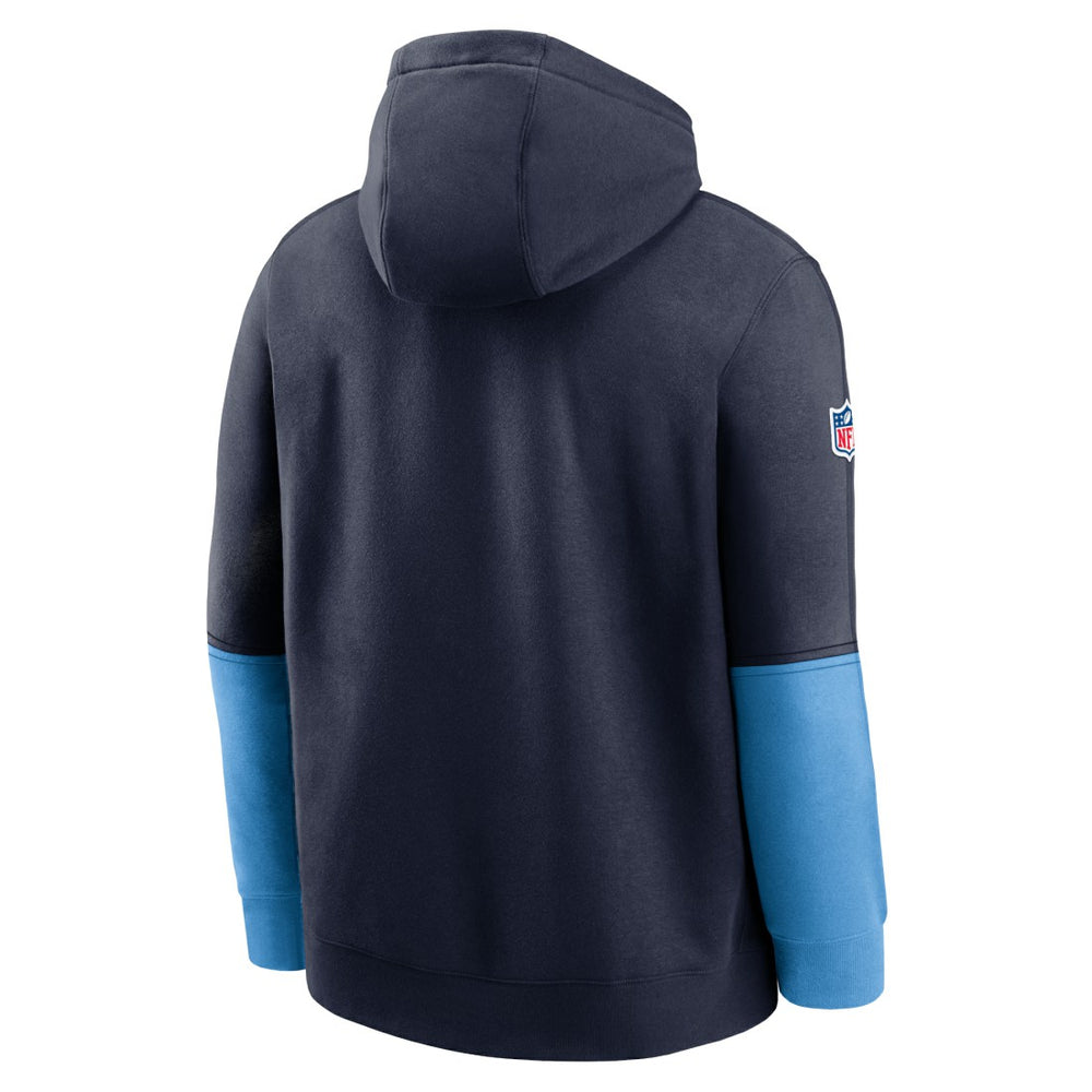 NFL Tennessee Titans 2024 Sideline Club Pullover Hoodie