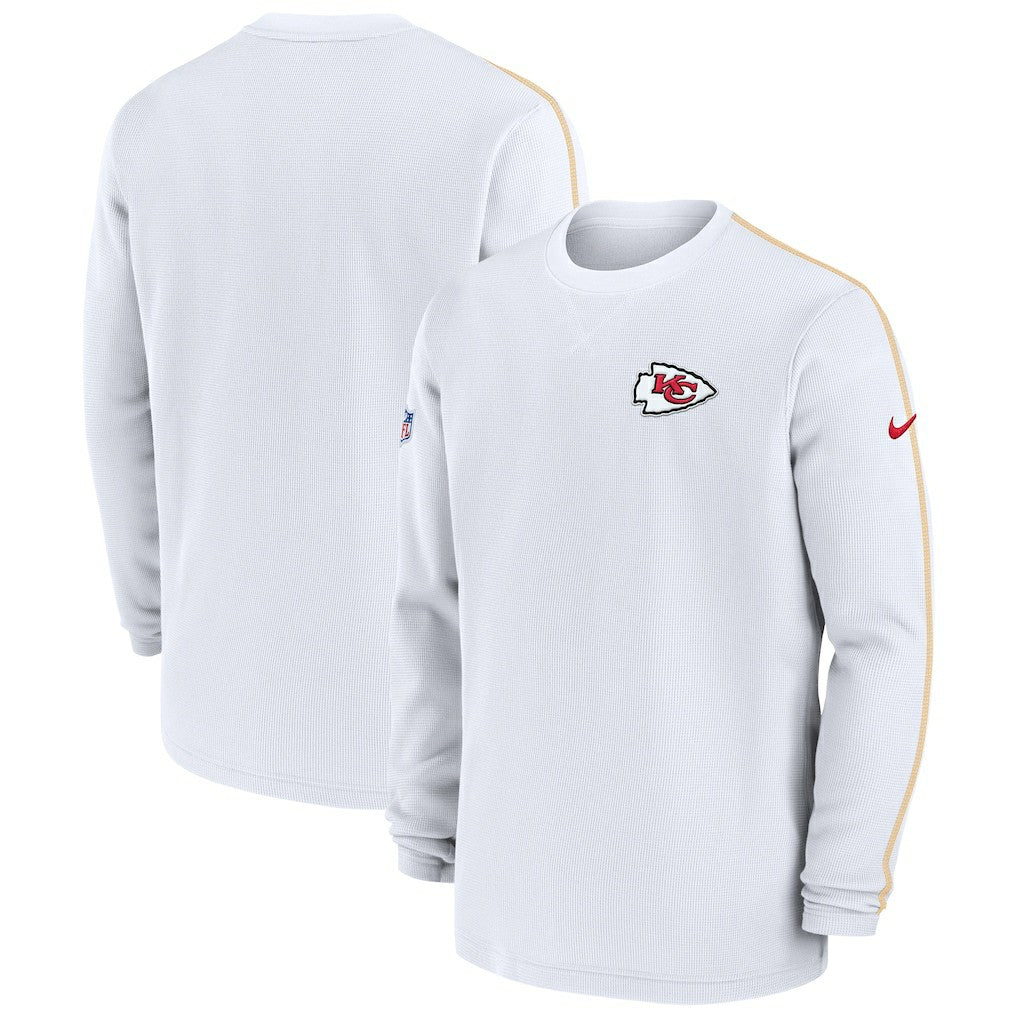 NFL Kansas City Chiefs 2024 Sideline Coaches Long Sleeve Top