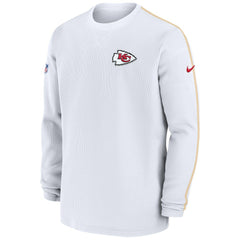 NFL Kansas City Chiefs 2024 Sideline Coaches Long Sleeve Top
