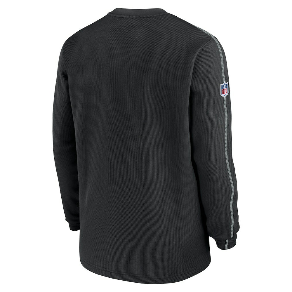 NFL Las Vegas Raiders 2024 Sideline Coaches Long Sleeve Top