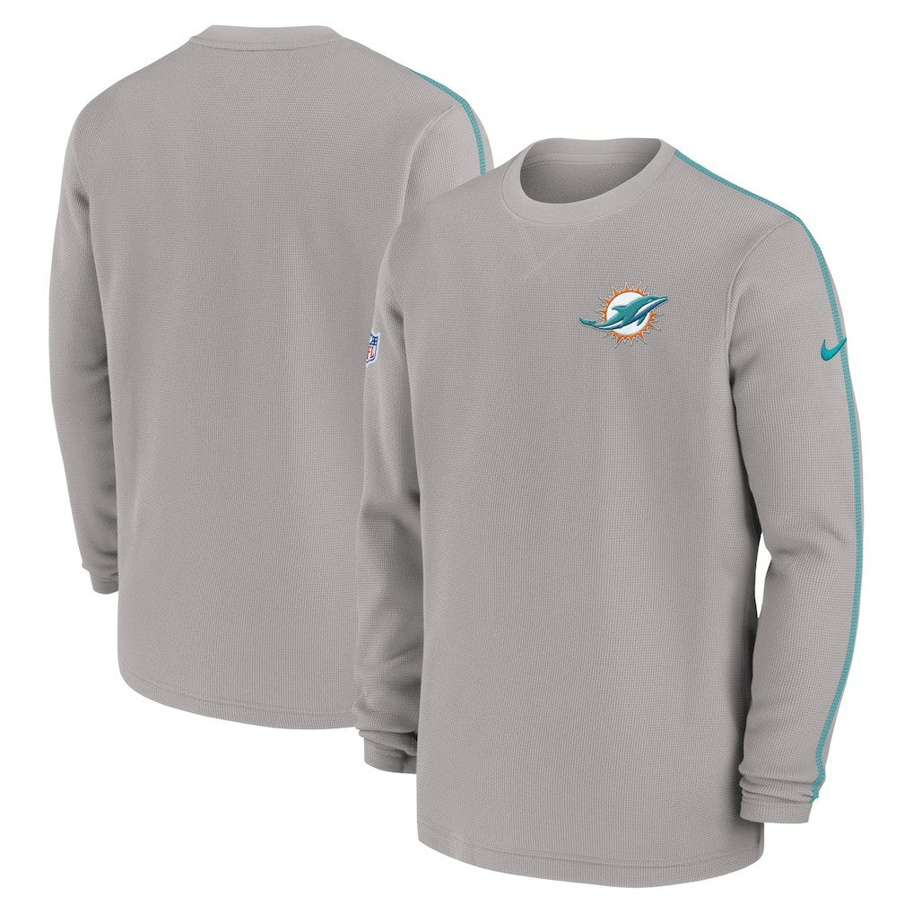 NFL Miami Dolphins 2024 Sideline Coaches Long Sleeve Top