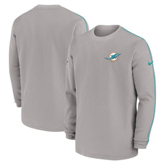 NFL Miami Dolphins 2024 Sideline Coaches Long Sleeve Top
