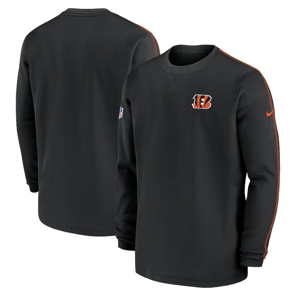 NFL Cincinnati Bengals 2024 Sideline Coaches Long Sleeve Top