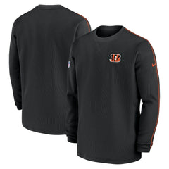 NFL Cincinnati Bengals 2024 Sideline Coaches Long Sleeve Top