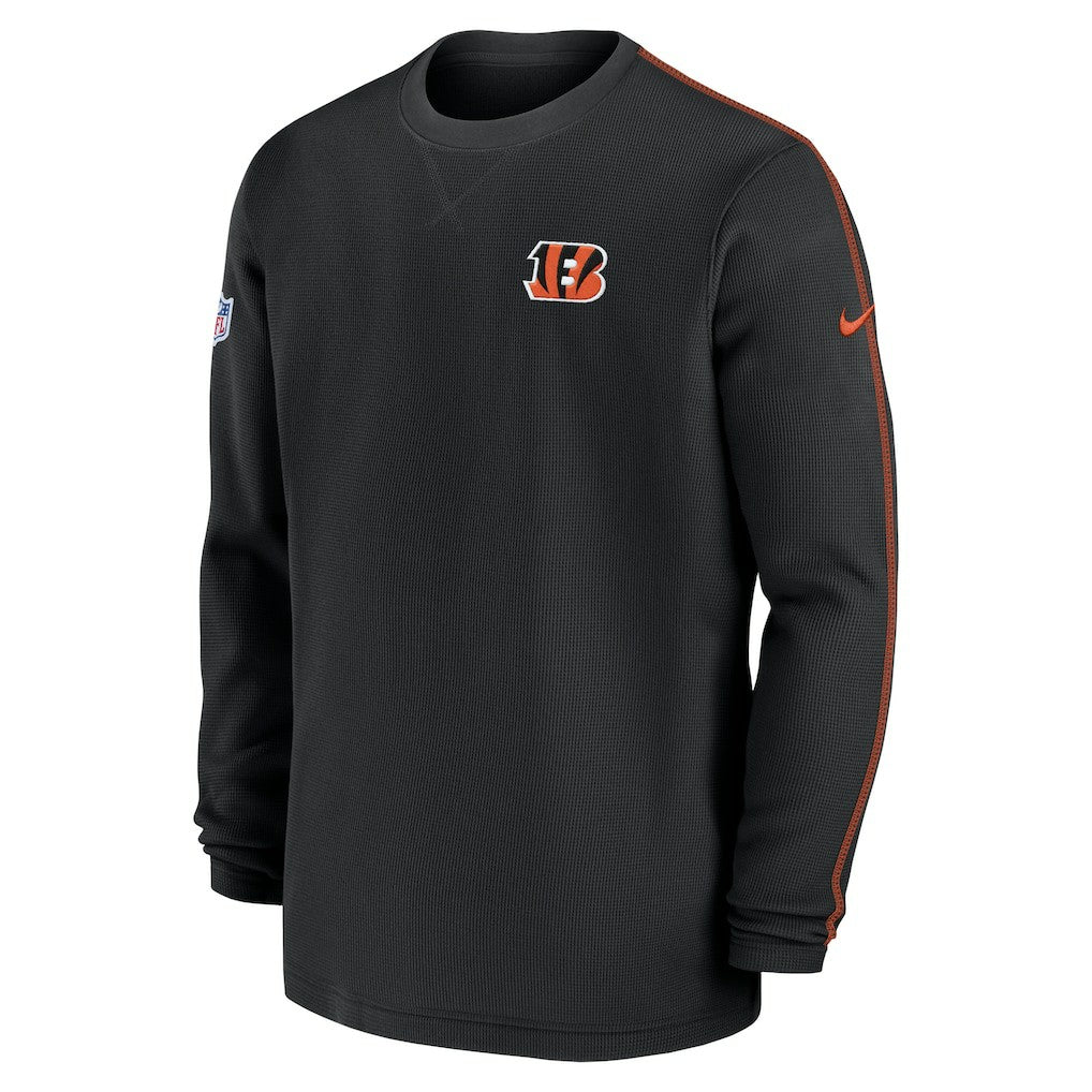 NFL Cincinnati Bengals 2024 Sideline Coaches Long Sleeve Top