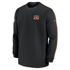 NFL Cincinnati Bengals 2024 Sideline Coaches Long Sleeve Top