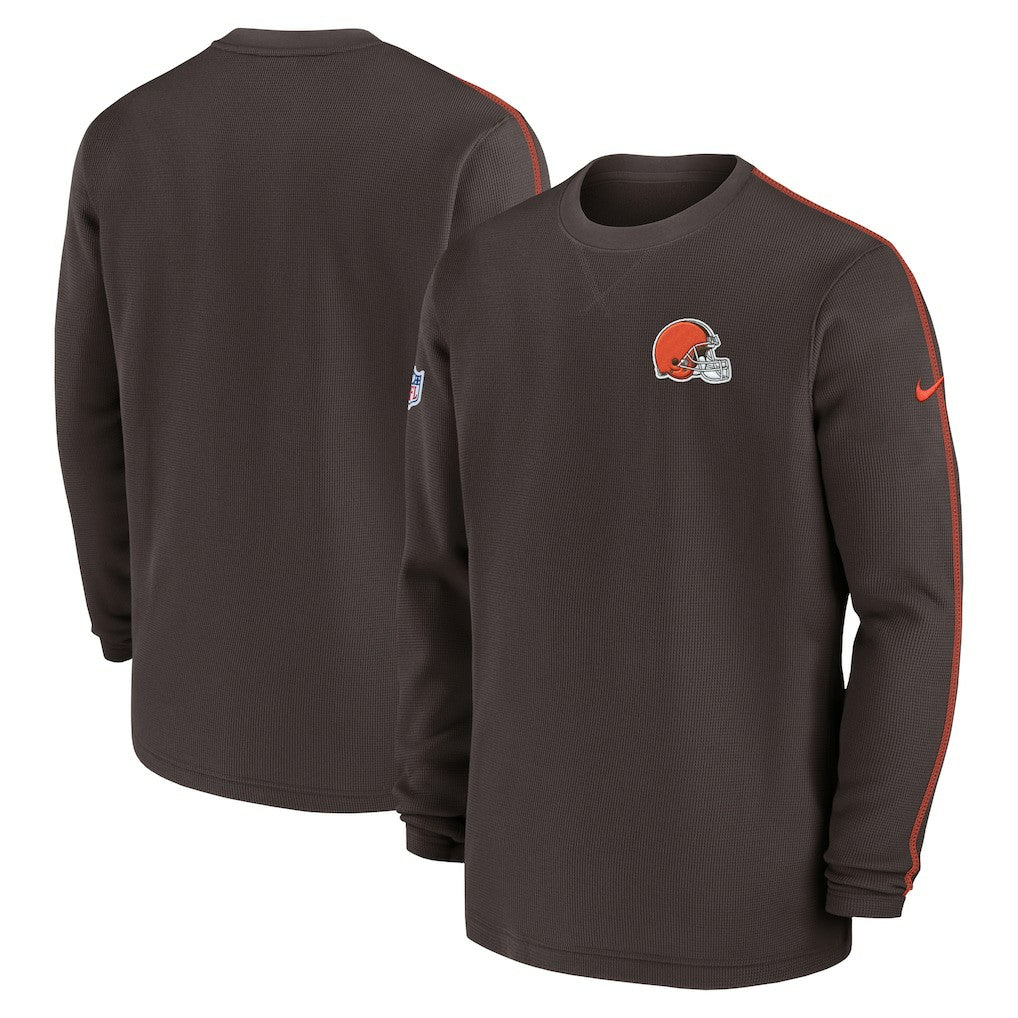 NFL Cleveland Browns 2024 Sideline Coaches Long Sleeve Top