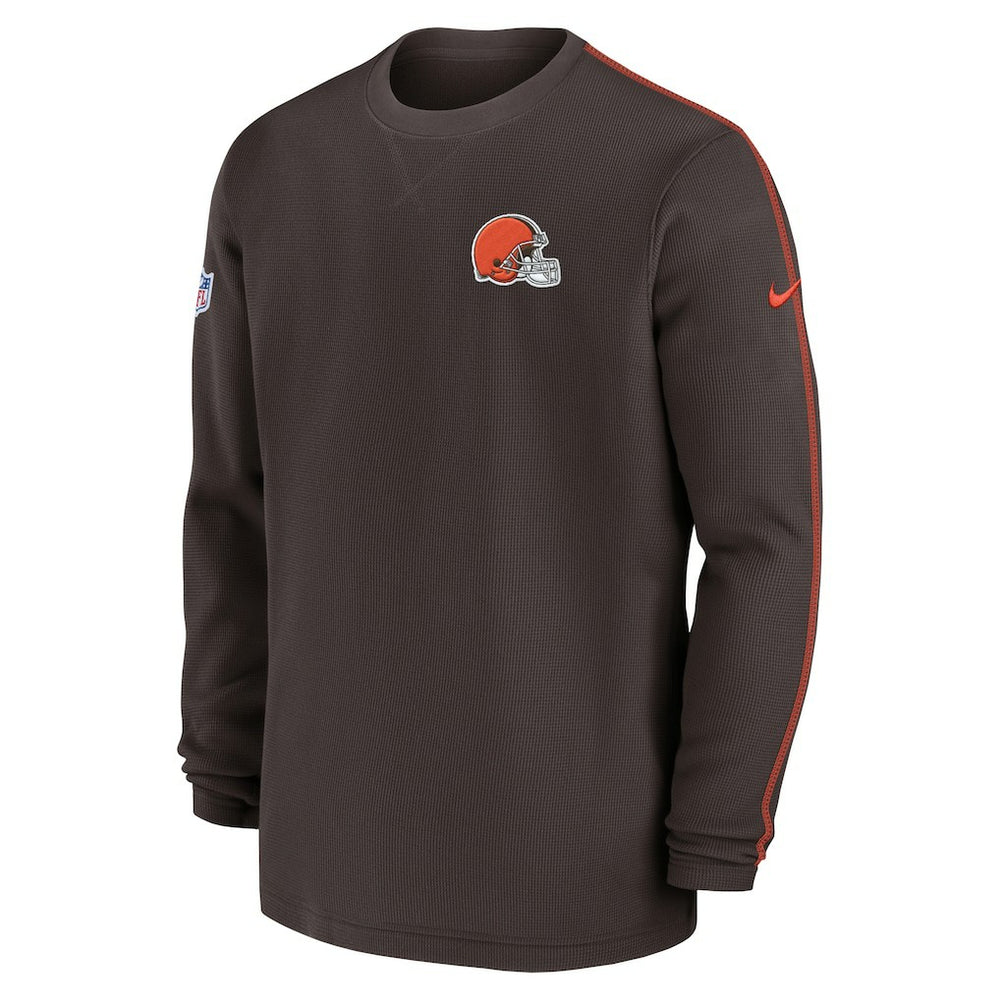 NFL Cleveland Browns 2024 Sideline Coaches Long Sleeve Top