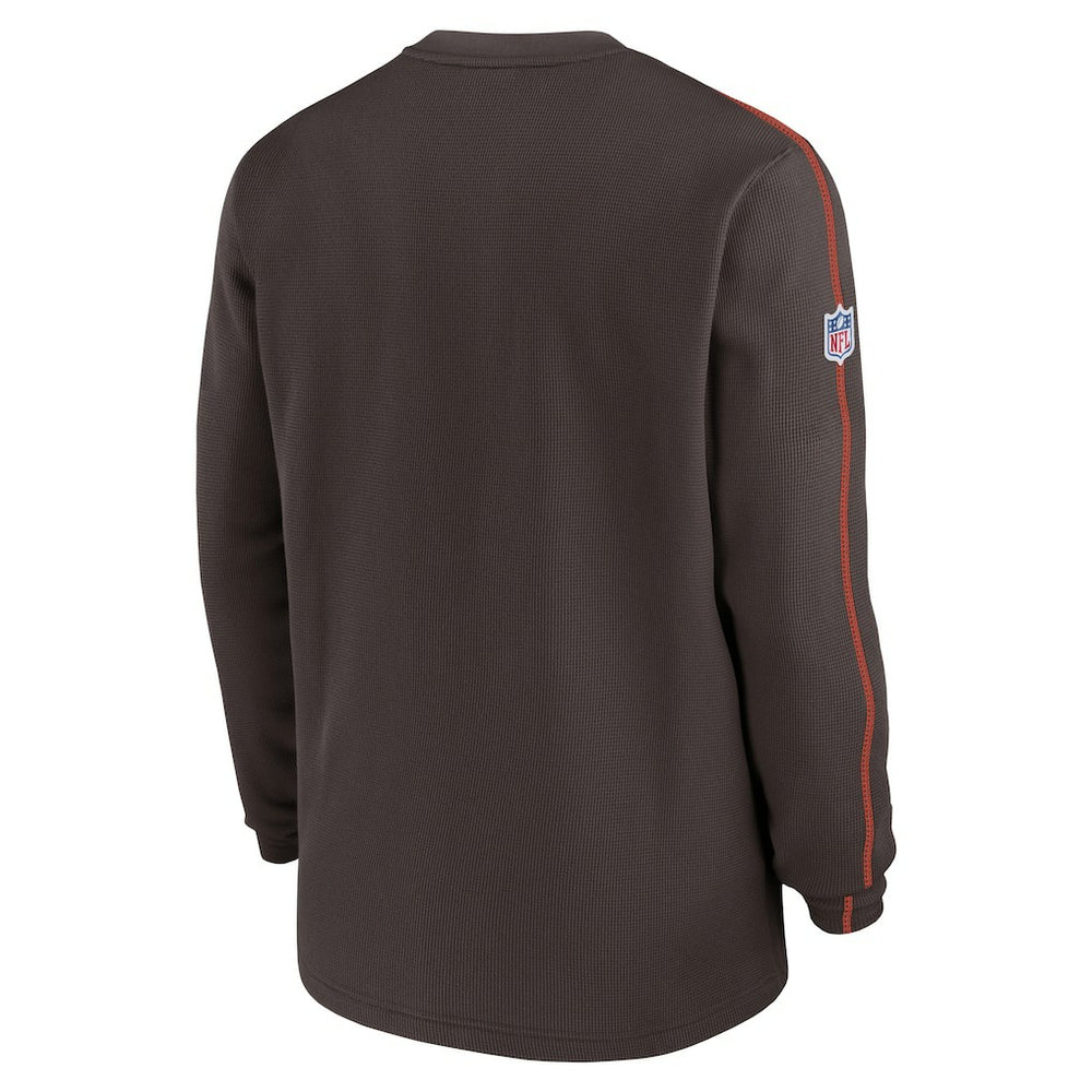 NFL Cleveland Browns 2024 Sideline Coaches Long Sleeve Top