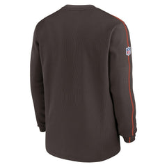 NFL Cleveland Browns 2024 Sideline Coaches Long Sleeve Top