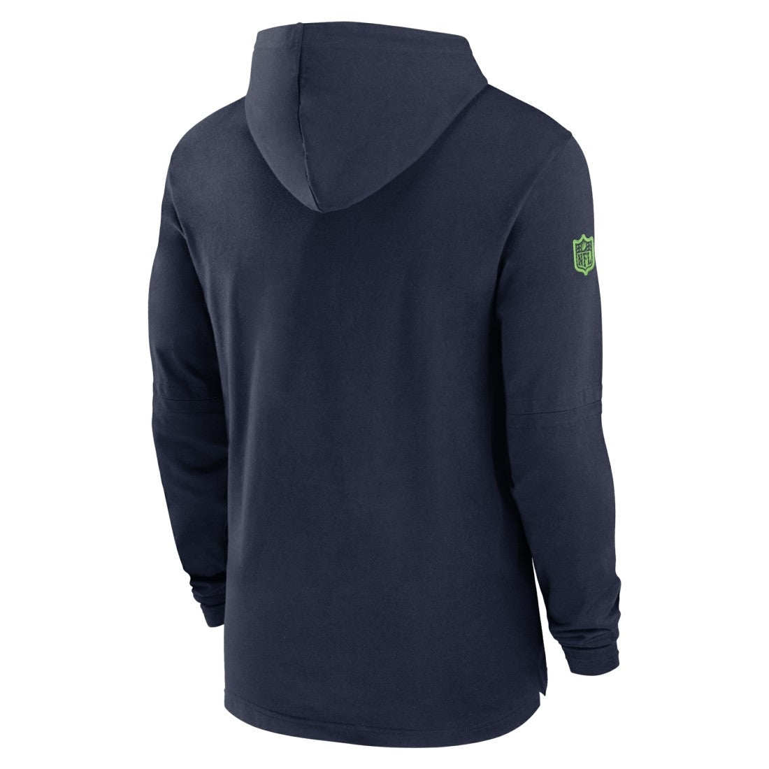 NFL Seattle Seahawks 2024/25 Sideline Performance Long Sleeve Hoodie T-Shirt