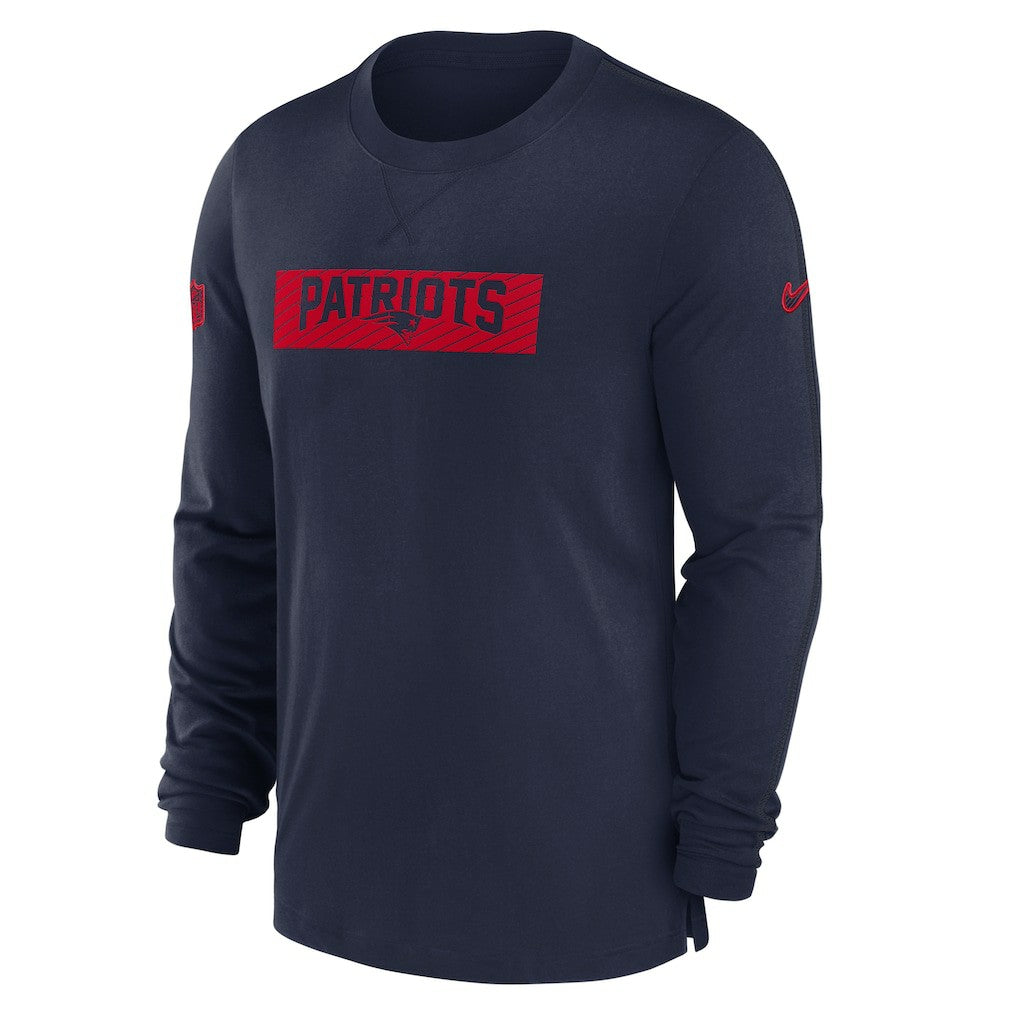 NFL New England Patriots Sideline Player Performance Long Sleeve T-Shirt