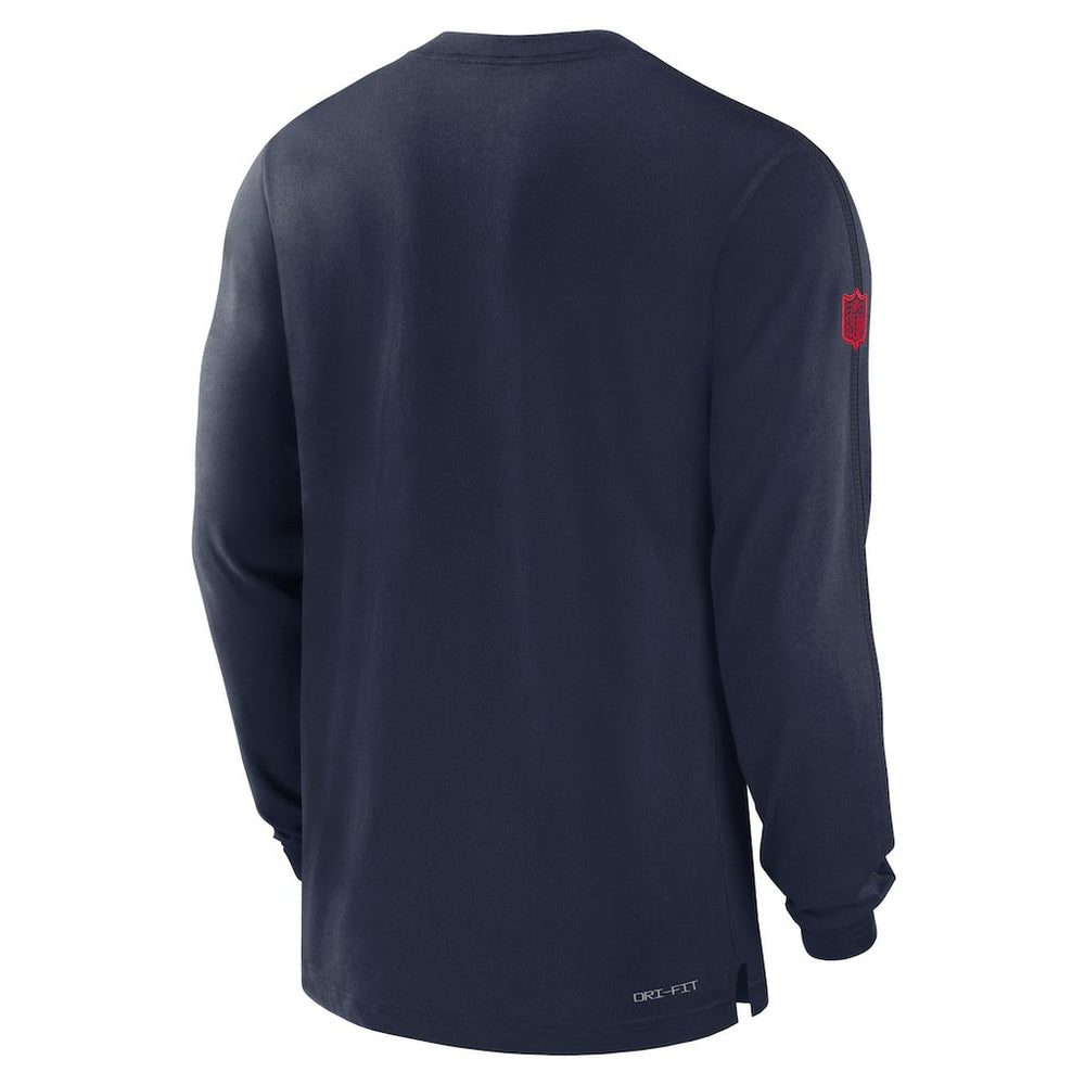 NFL New England Patriots Sideline Player Performance Long Sleeve T-Shirt