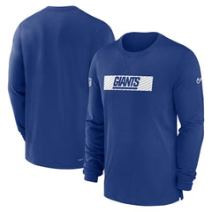 NFL New York Giants Sideline Player Performance Long Sleeve T-Shirt