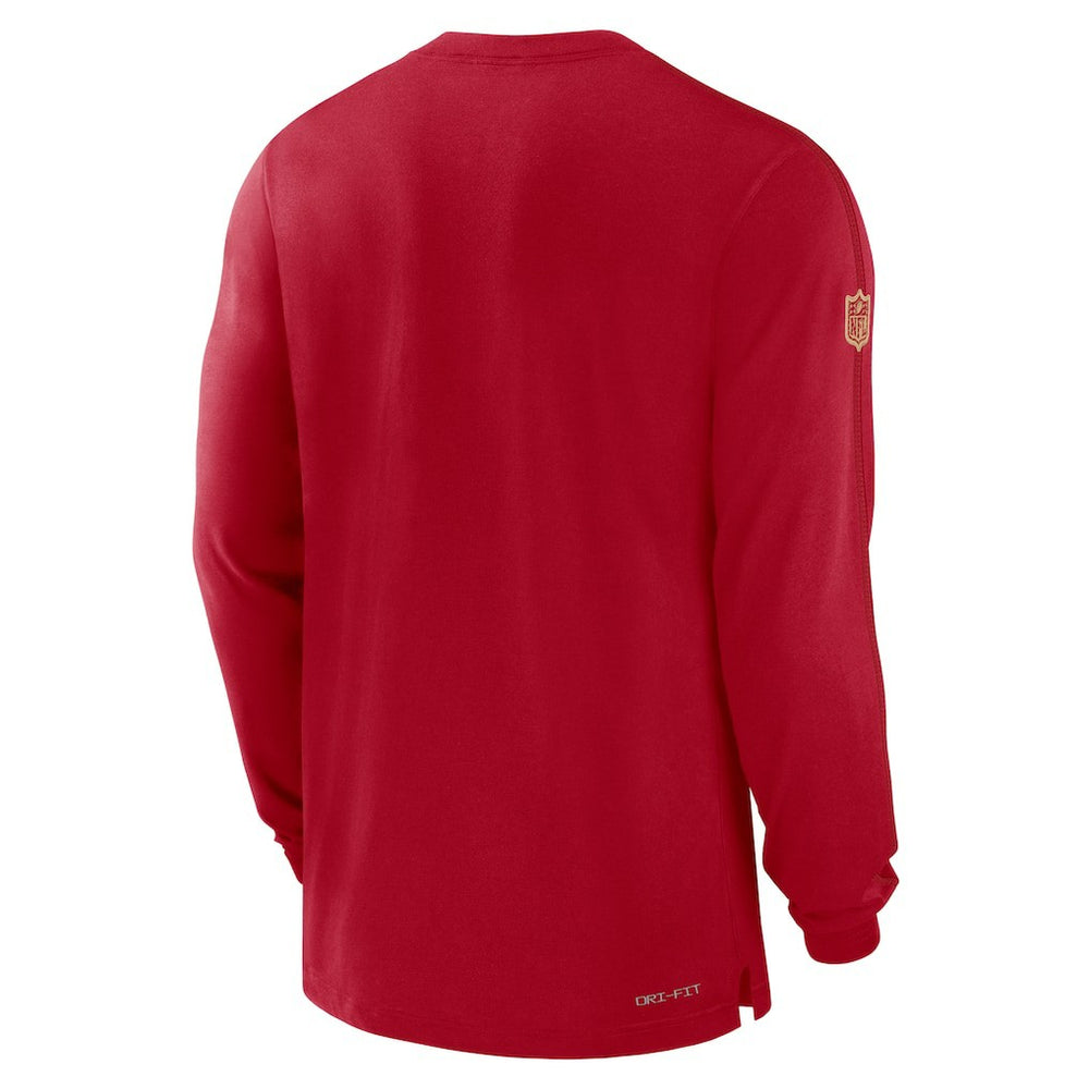 NFL San Francisco 49ers Sideline Player Performance Long Sleeve T-Shirt