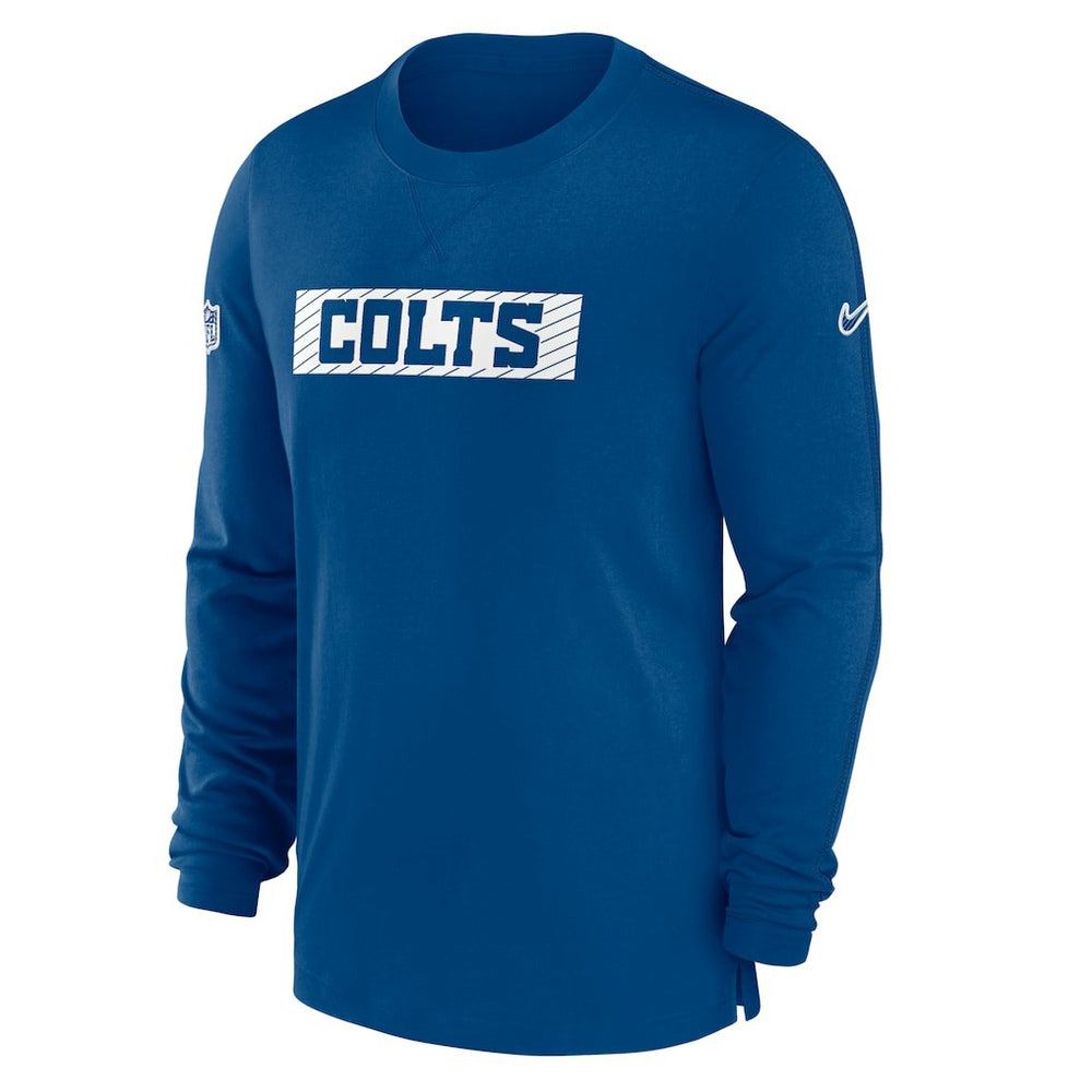 NFL Indianapolis Colts Sideline Player Performance Long Sleeve T-Shirt