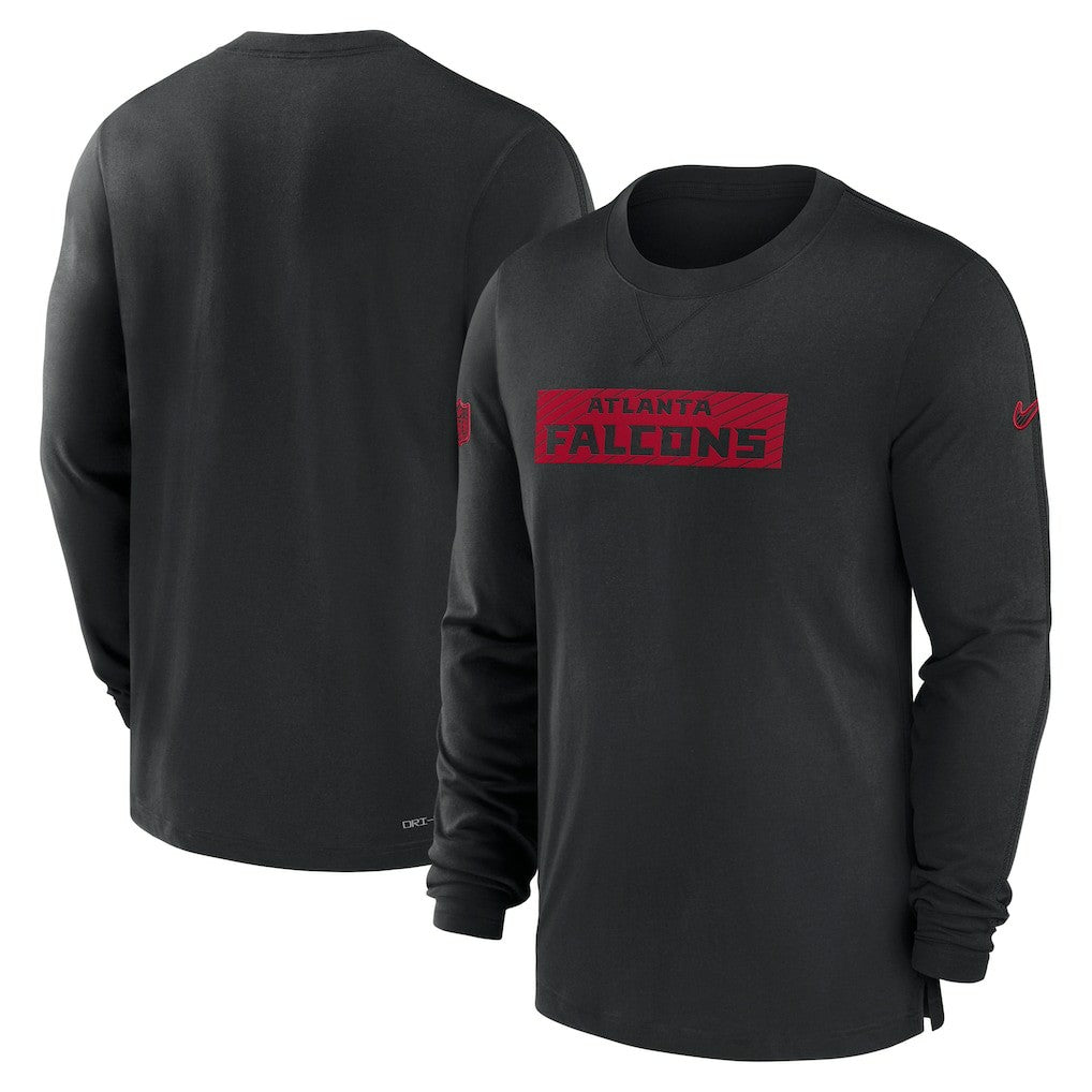 NFL Atlanta Falcons Sideline Player Performance Long Sleeve T-Shirt