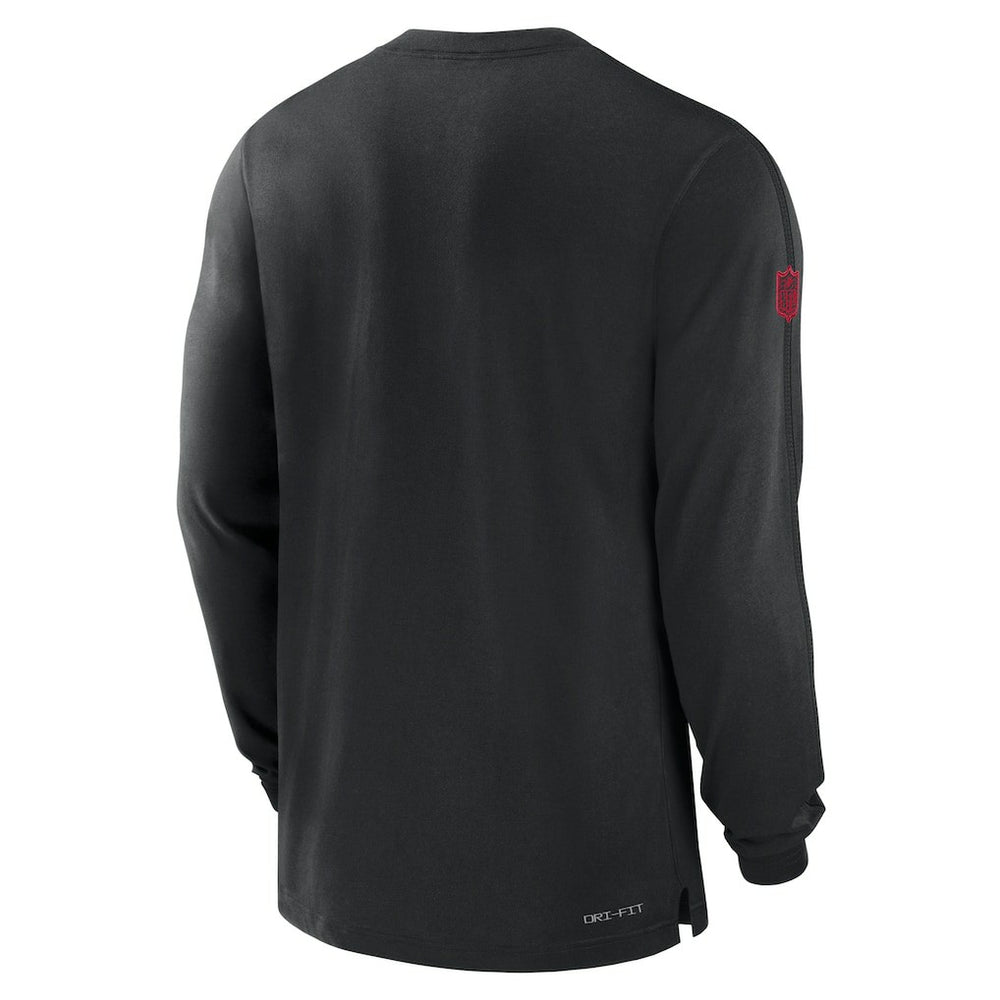 NFL Atlanta Falcons Sideline Player Performance Long Sleeve T-Shirt