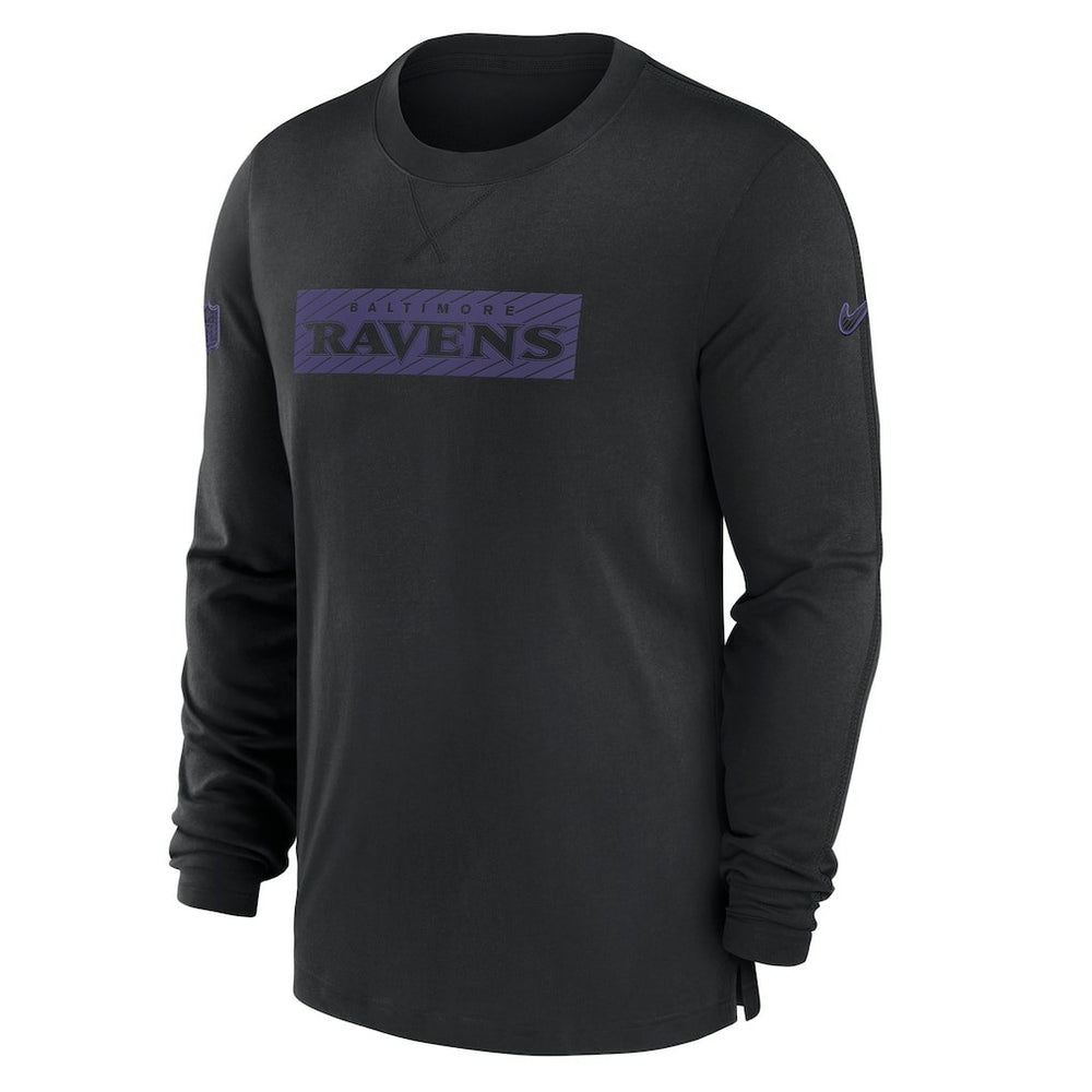 NFL Baltimore Ravens Sideline Player Performance Long Sleeve T-Shirt