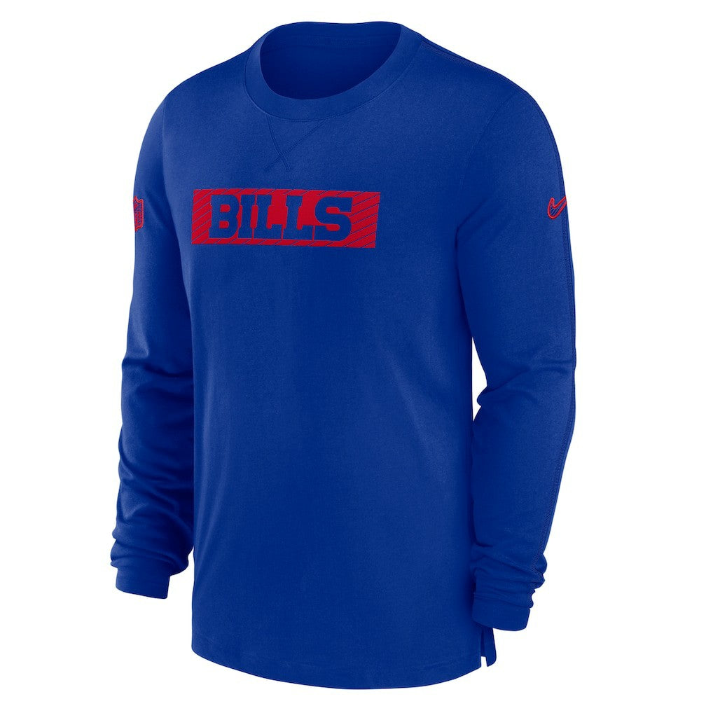 NFL Buffalo Bills Sideline Player Performance Long Sleeve T-Shirt