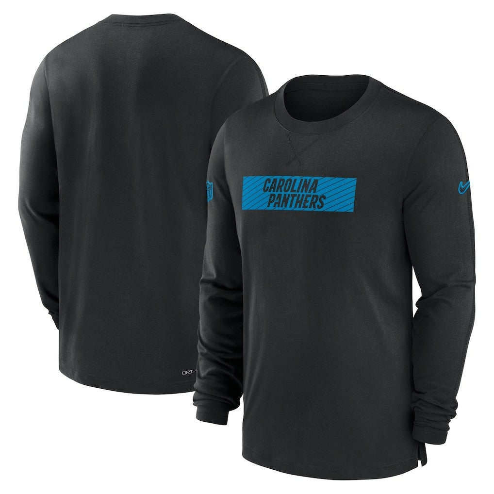 NFL Carolina Panthers Sideline Player Performance Long Sleeve T-Shirt