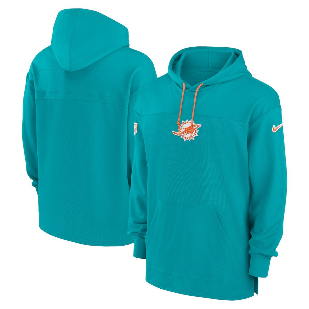 NFL Miami Dolphins Sideline Jersey Performance Pullover Hoodie