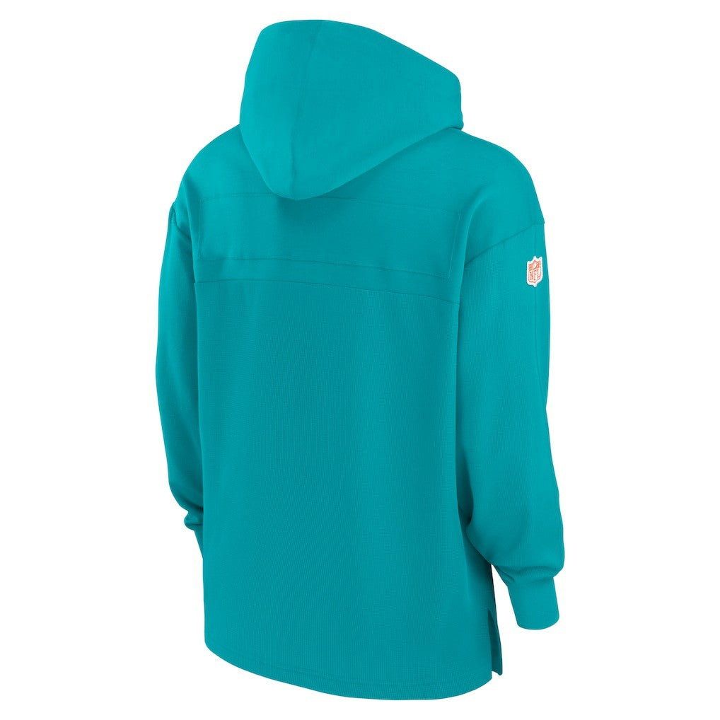 NFL Miami Dolphins Sideline Jersey Performance Pullover Hoodie