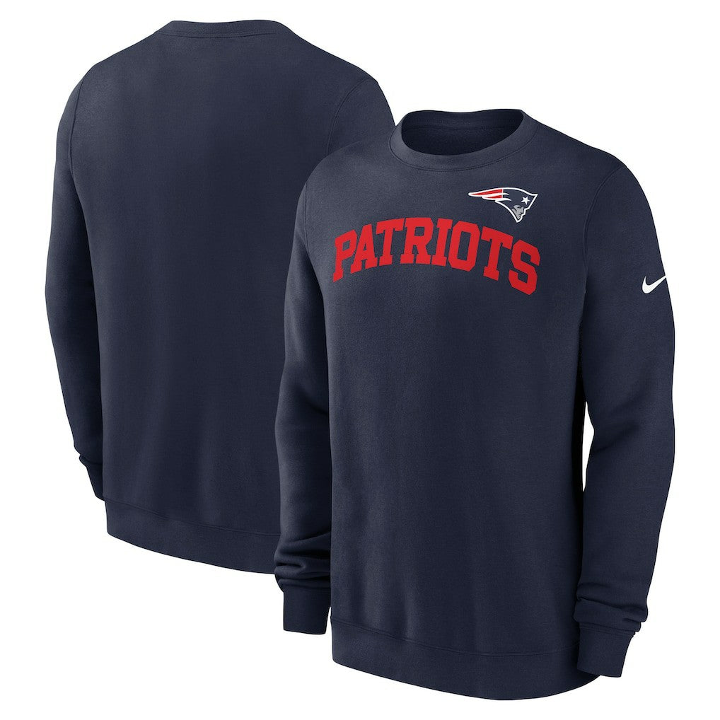 NFL New England Patriots Club Pullover Sweatshirt