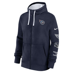 NFL Tennessee Titans Primetime Club Full-Zip Hoodie