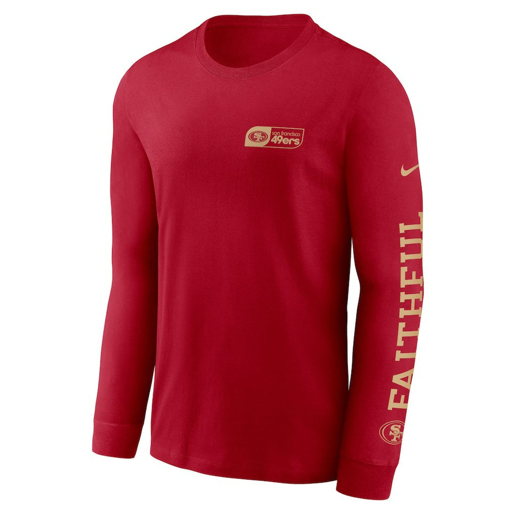 NFL San Francisco 49ers All Out Long Sleeve T-Shirt