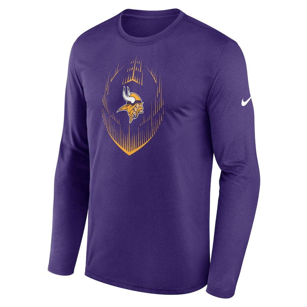 NFL Minnesota Vikings Icon Legend Performance Long Sleeve T-Shirt