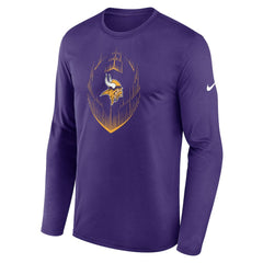 NFL Minnesota Vikings Icon Legend Performance Long Sleeve T-Shirt