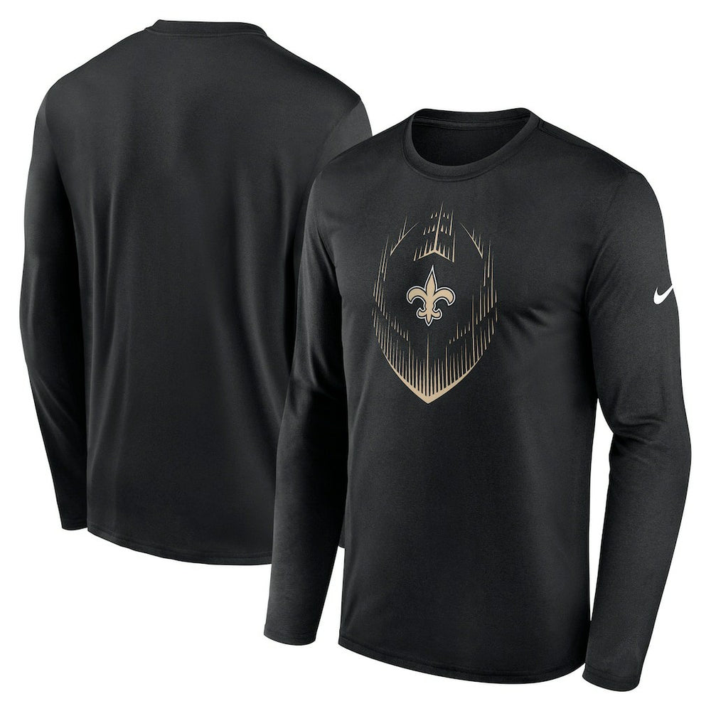 NFL New Orleans Saints Icon Legend Performance Long Sleeve T-Shirt