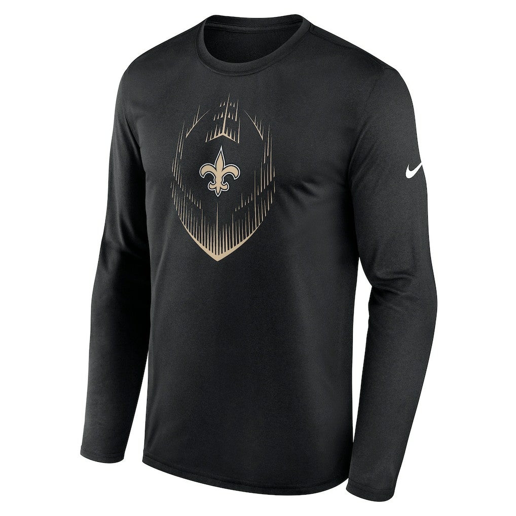 NFL New Orleans Saints Icon Legend Performance Long Sleeve T-Shirt