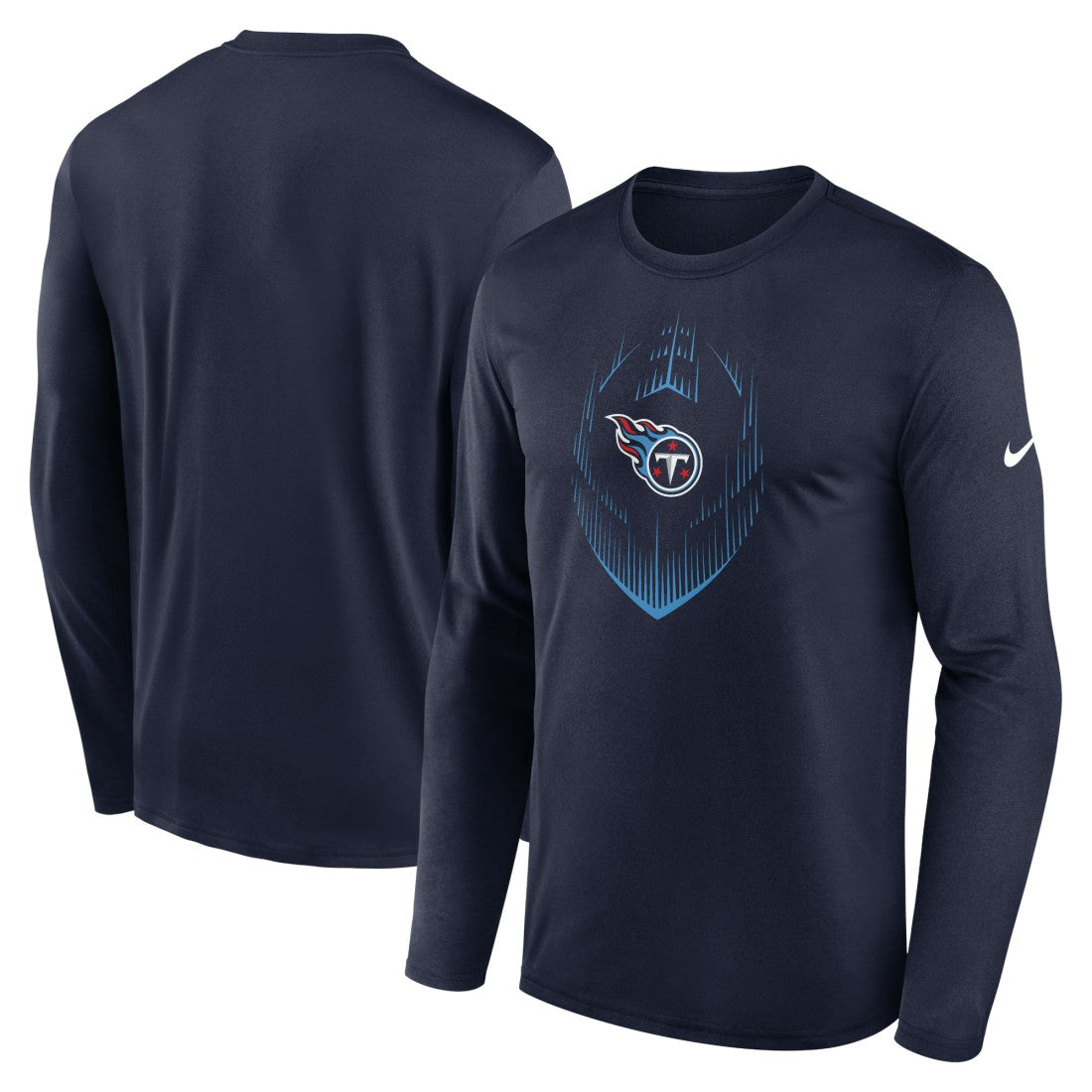 NFL Tennessee Titans Icon Legend Performance Long Sleeve T-Shirt