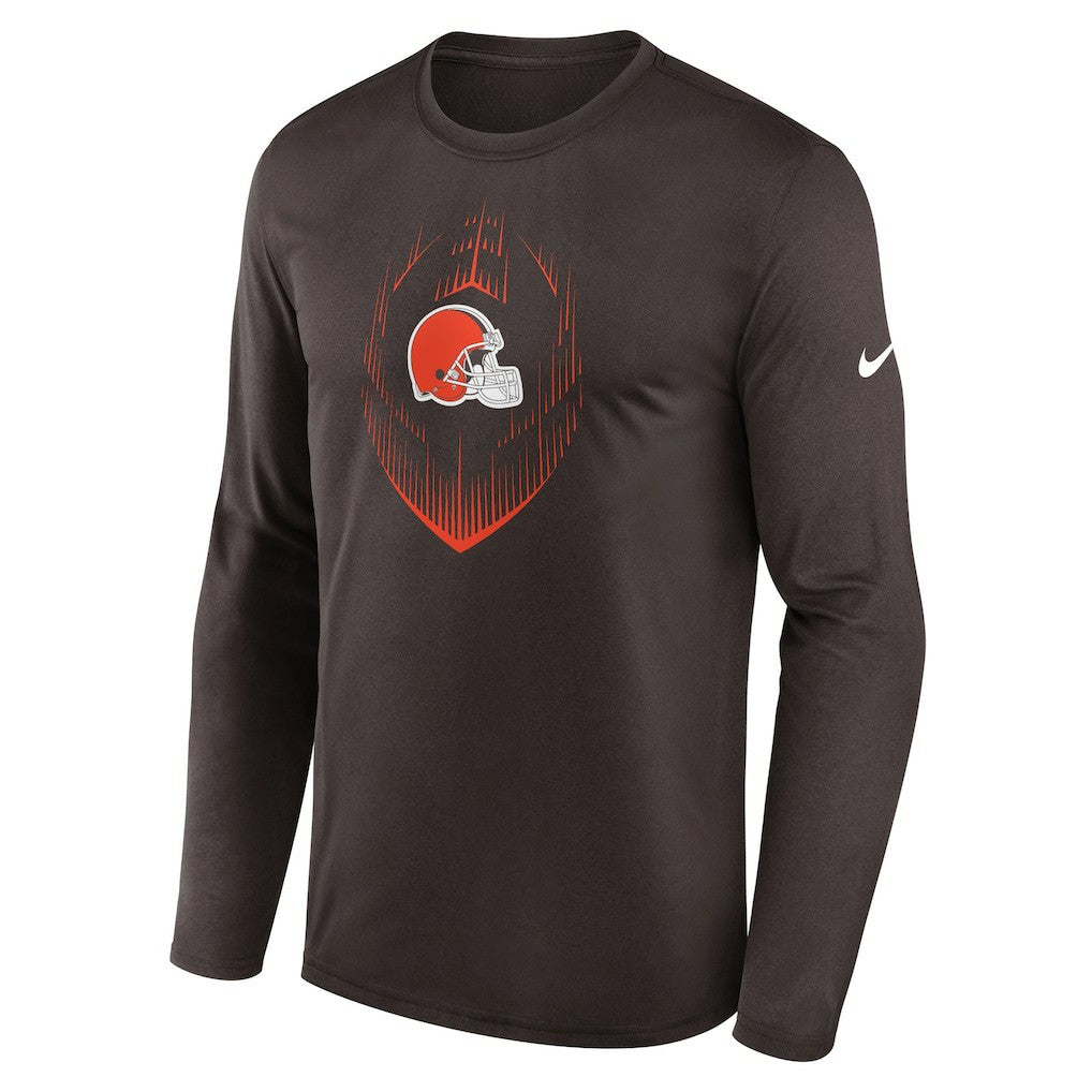 NFL Cleveland Browns Icon Legend Performance Long Sleeve T-Shirt