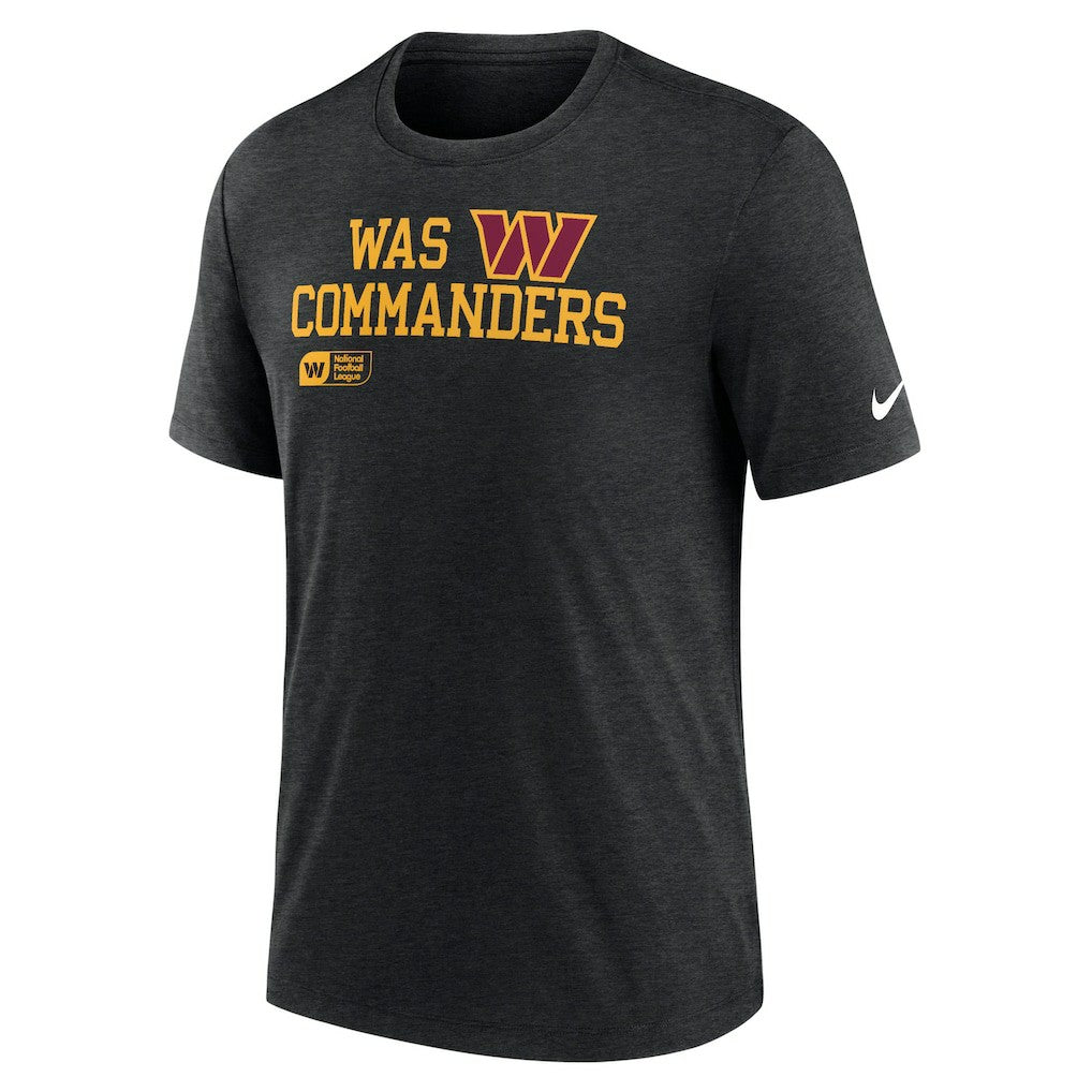 NFL Washington Commanders Overlap Lockup Tri-Blend T-Shirt