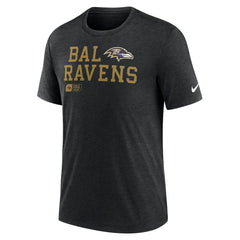 NFL Baltimore Ravens Overlap Lockup Tri-Blend T-Shirt