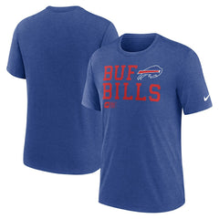 NFL Buffalo Bills Overlap Lockup Tri-Blend T-Shirt