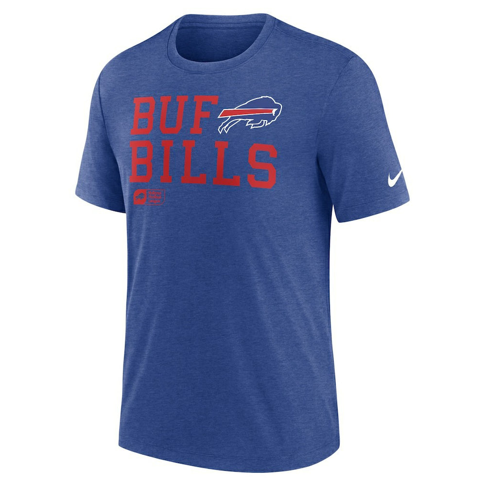 NFL Buffalo Bills Overlap Lockup Tri-Blend T-Shirt