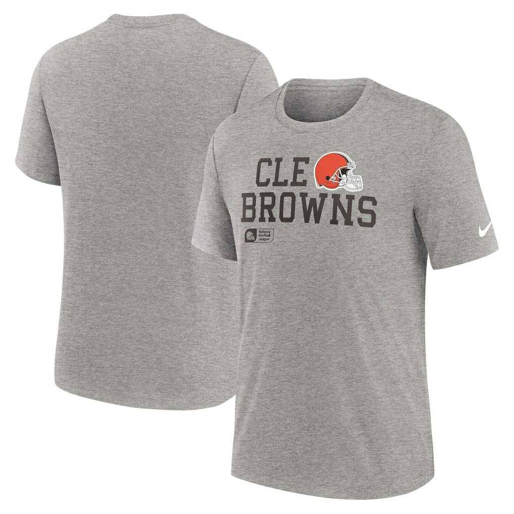 NFL Cleveland Browns Overlap Lockup Tri-Blend T-Shirt