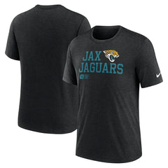 NFL Jacksonville Jaguars Overlap Lockup Tri-Blend T-Shirt