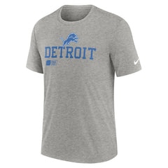 NFL Detroit Lions Overlap Lockup Tri-Blend T-Shirt
