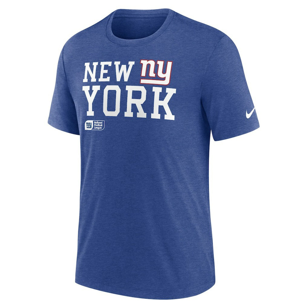 NFL New York Giants Overlap Lockup Tri-Blend T-Shirt