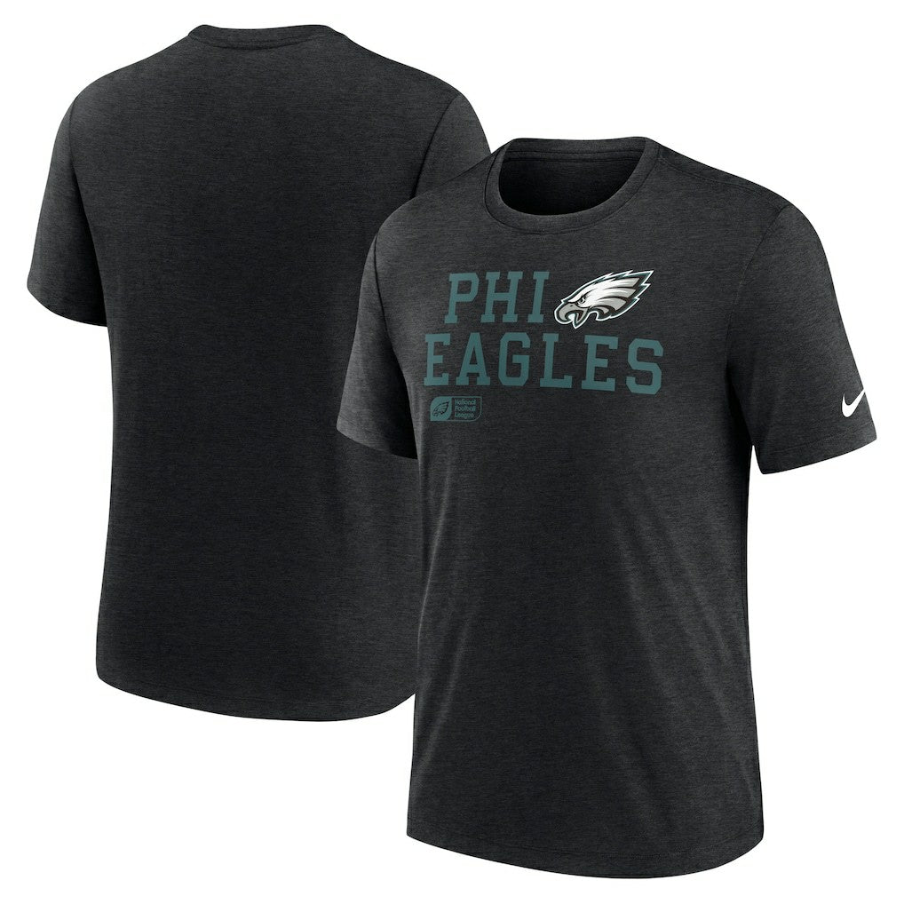 NFL Philadelphia Eagles Overlap Lockup Tri-Blend T-Shirt