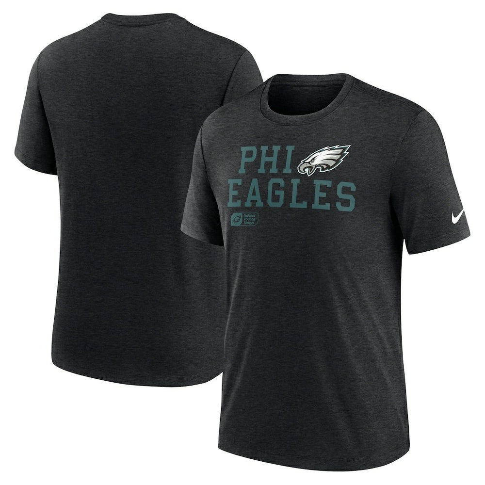 NFL Philadelphia Eagles Overlap Lockup Tri-Blend T-Shirt