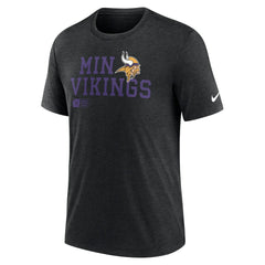 NFL Minnesota Vikings Overlap Lockup Tri-Blend T-Shirt